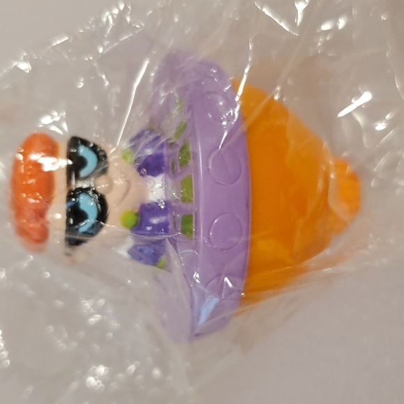 Johnny Bravo Dede and Dexter's Laboratory spinning tops set of 3 Cartoon Network - Picture 5 of 8